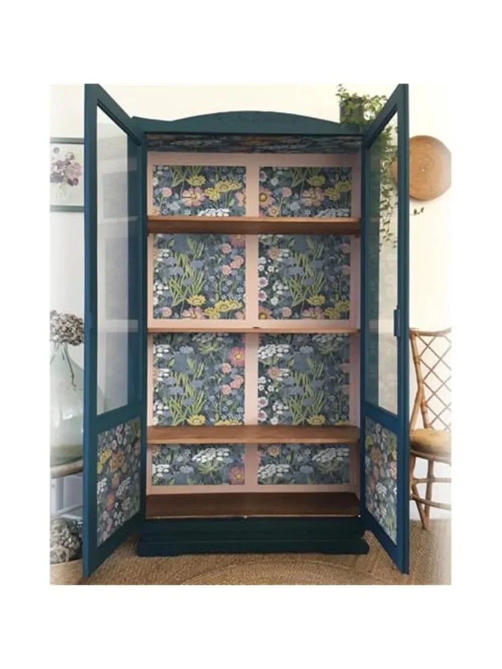 Vintage Daisy Peel Stick Wallpaper Floral Removable Vinyl Contact Paper Decor